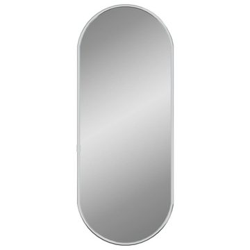 furnicato Wandspiegel Silbern 50x20 cm Oval