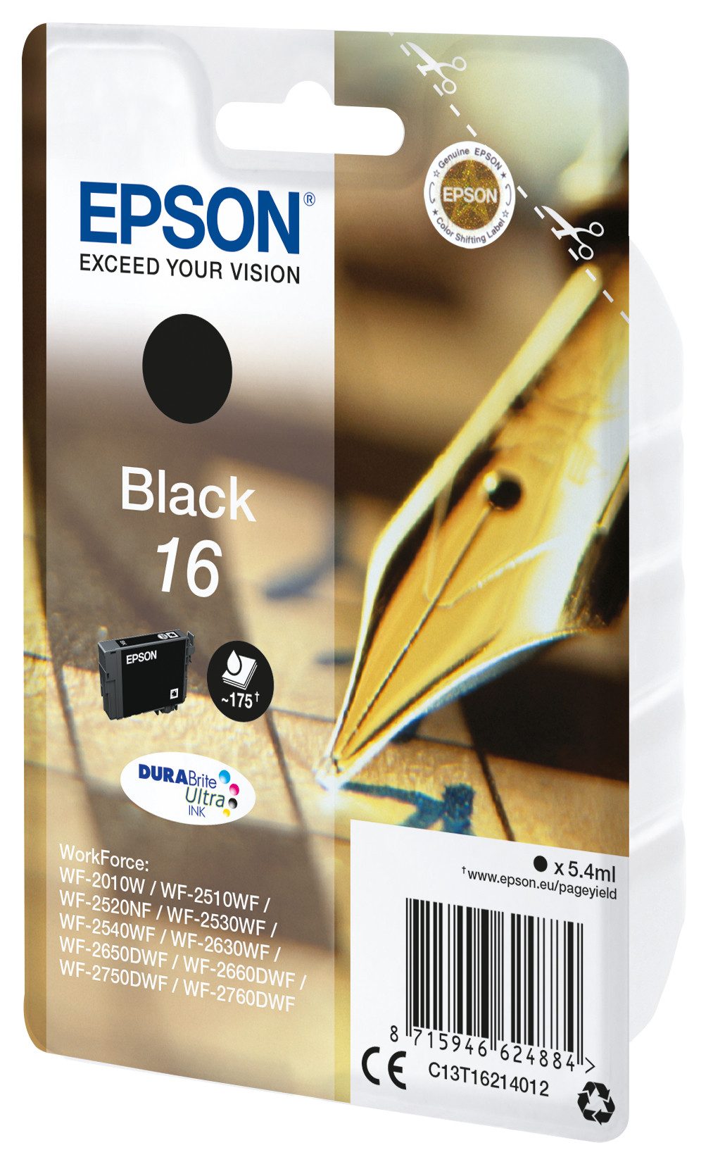 Epson Tintenpatrone 16 Cyan (3,1ml) Tintenpatrone