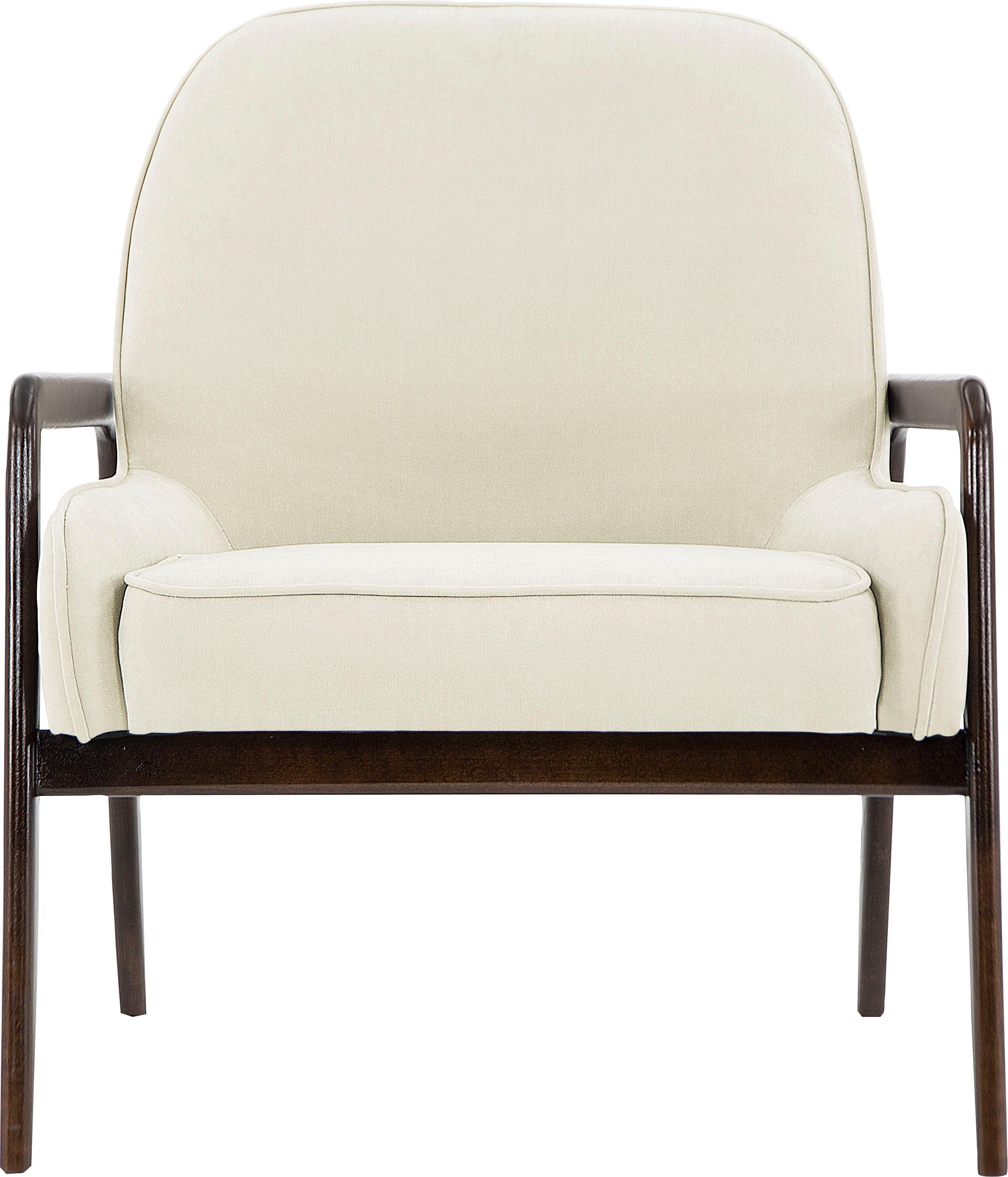 Home affaire Sessel Braga, wahlweise mit Gestell aus Eiche in dunkel oder Buchenholz in hell