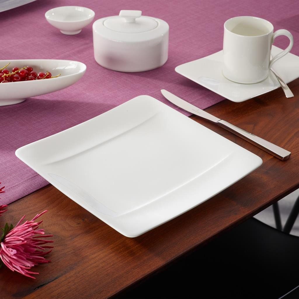 Villeroy & Boch Kaffeeservice Modern Grace Kaffeeservice 18er Set (18-tlg), 6 Personen, Porzellan