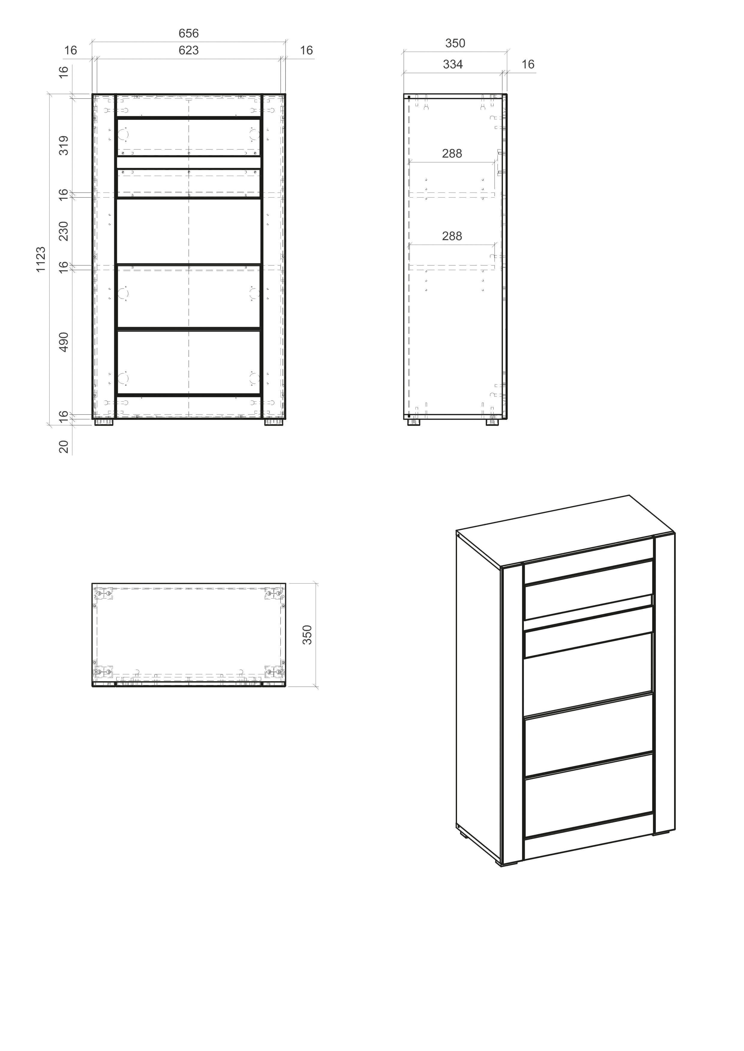 CASABLANCA Funktion, Vitrine 113 Soft-Close, Höhe cm mit INOSIGN