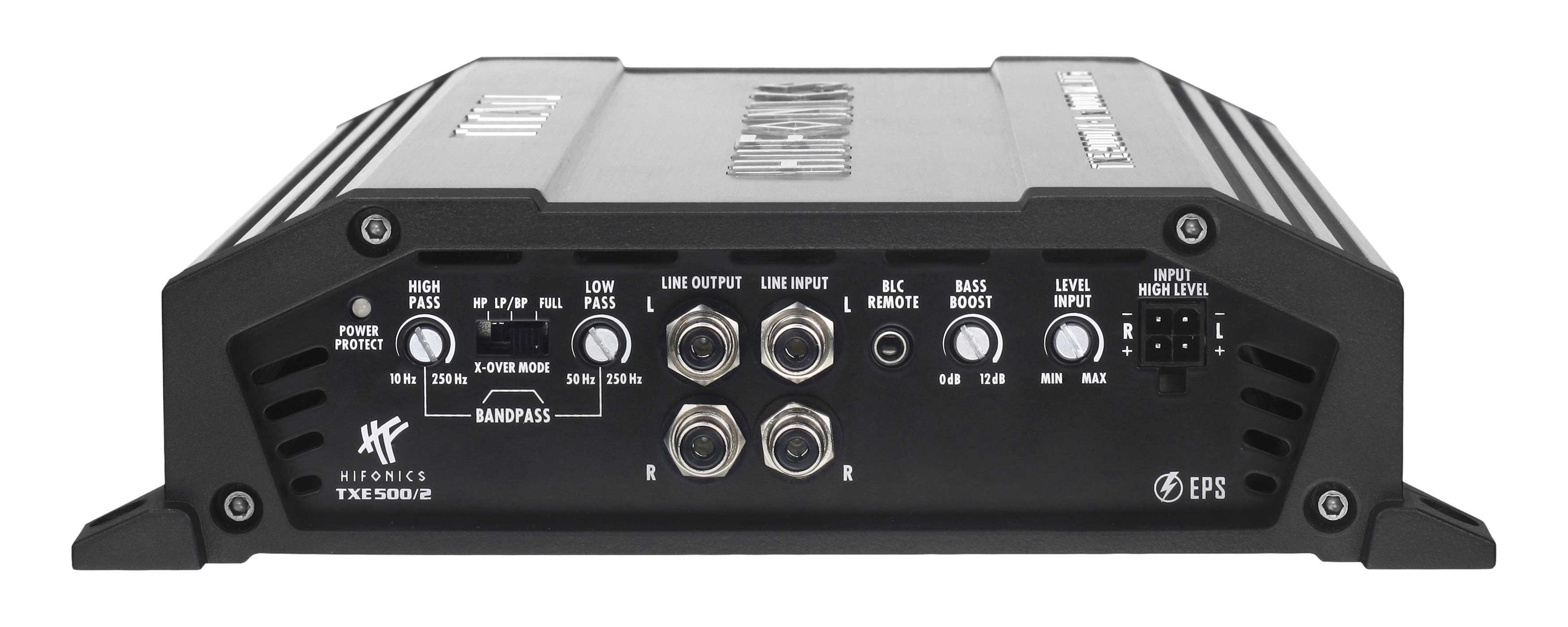 Hifonics TITAN EVO TXE500/2, Class A/B Analog 2-Kanal Verstärker Endverstärker (Anzahl Kanäle: 2)