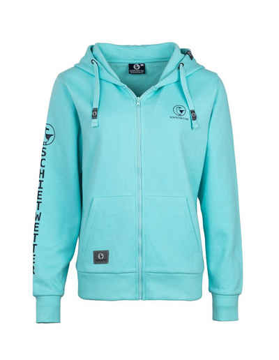 Schietwetter Sweatjacke Damen bequem, modisch warm, kuschelig, gemütlich