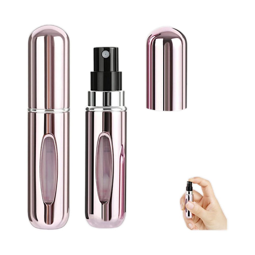 VERK GROUP Parfümzerstäuber 2x Parfum Sprühflasche Nachfüllbare Parfümzerstäuber Flasche 5ml