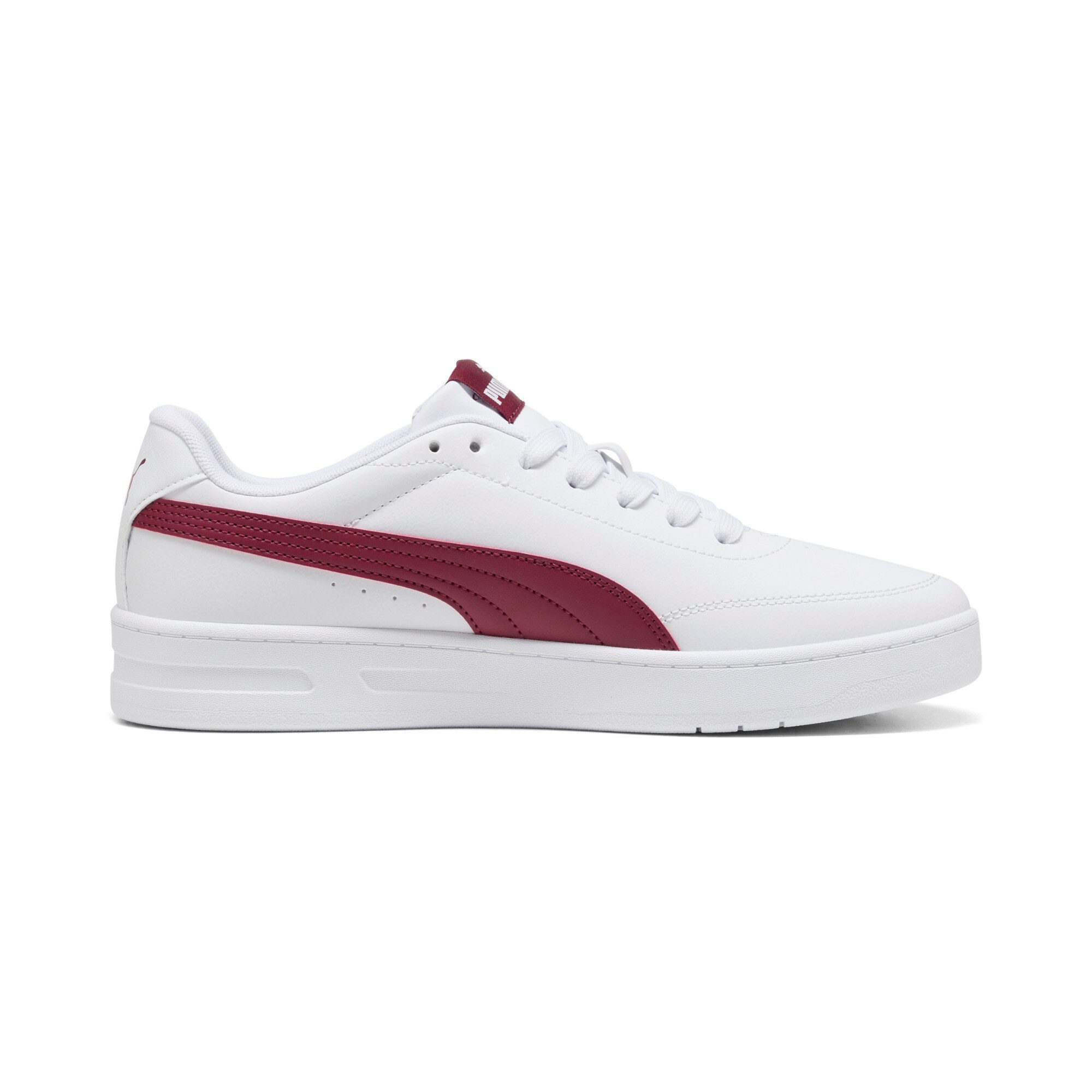 PUMA COURT CLASSIC CLEAN Sneaker mit SoftFoam+ Innensohle, mit Synthetik-Obermaterial, mit Schnürung – Bild 3 von 5