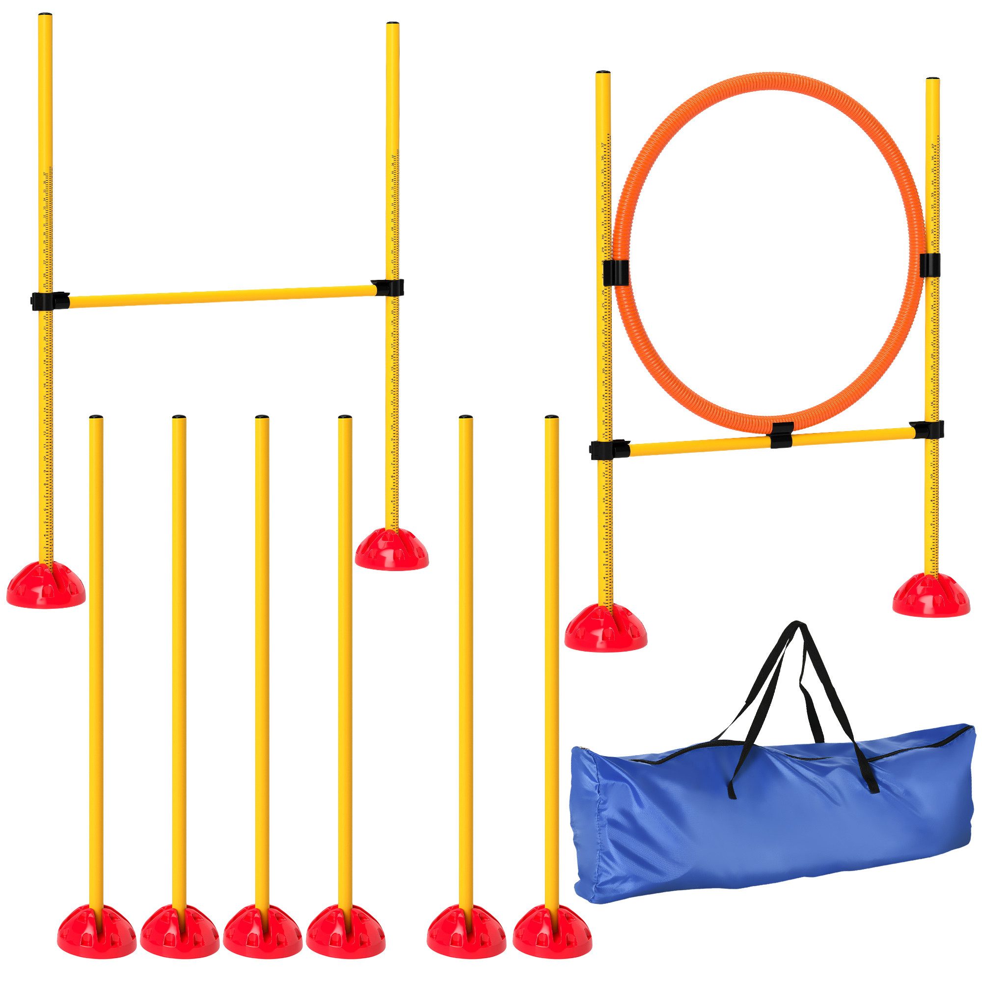 Agility-Hürde 4-teilig, befüllbar Agility-Ausrüstung