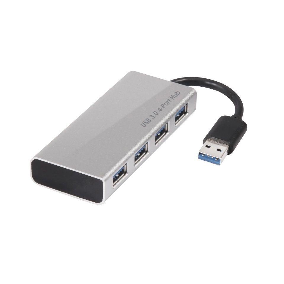 CLUB3D CLUB3D mit CSV- Hub Club 3D 4-Port PC-Lautsprecher Netzteil Gehäuse, USB 3.0 Aluminium