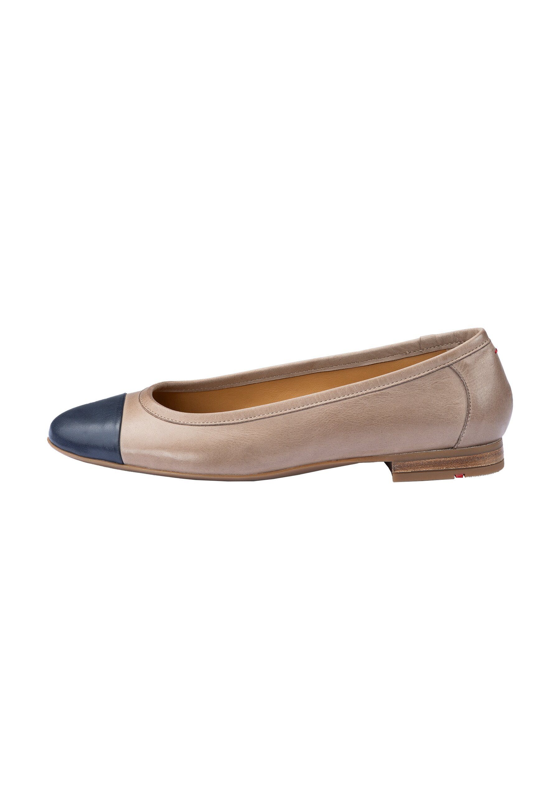 Lloyd Hochwertiger Ballerina Bootsschuh mit dezenten Farbdetails
