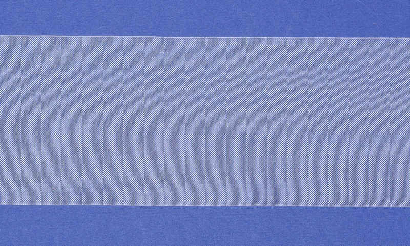 Gardine Verstärkungsband, Gardinenband, Naht - und Versteifungsbänder/ Farbe: transparent / Breite: 80mm, rewagi, Verkaufseinheit: 2 Meter