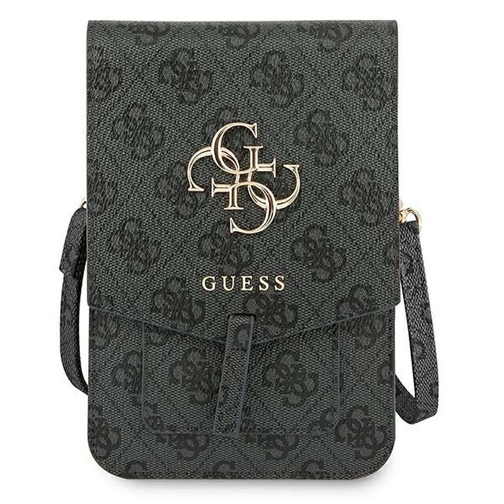 Guess Handtasche Handtasche Damentasche (Spar-Set, 1-tlg., 18 x 12 cm elegant), 4G-Logo, Magnetverschluss, abnehmbarer Riemen