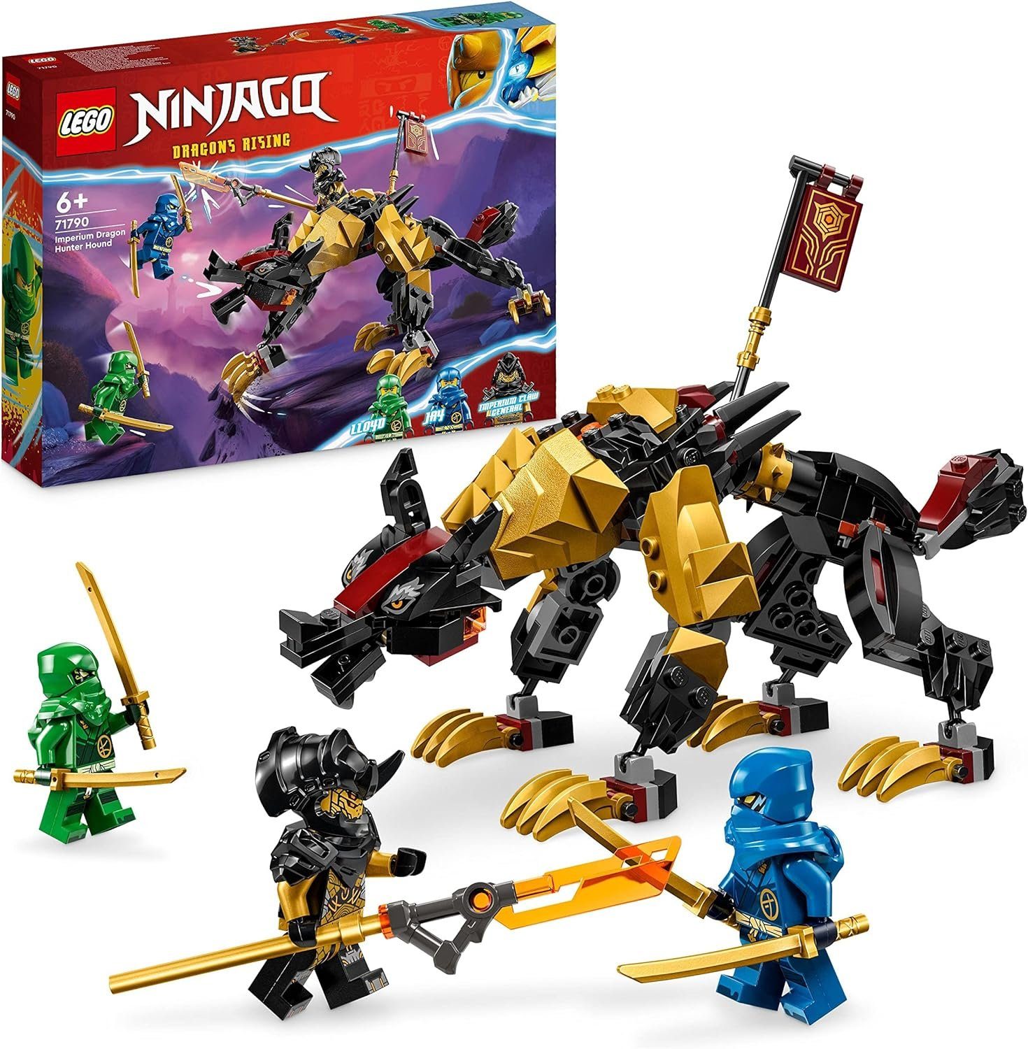 Ninjago - Jagdhund des kaiserlichen Drachenjägers (71790) Konstruktions-Spielset