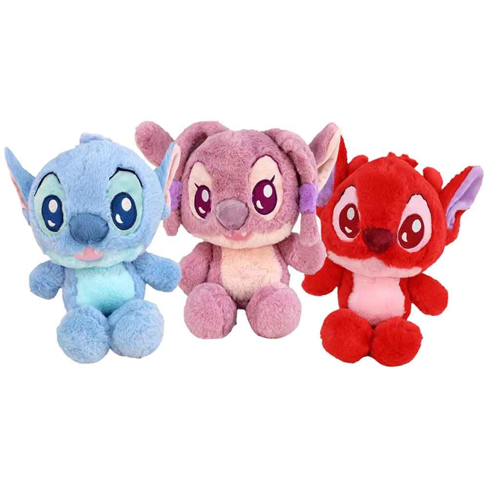 Whitehouse Leisure International Ltd Kuscheltier 3er Set Lilo und Stitch Kuscheltiere - ca. 25 cm (3-St)