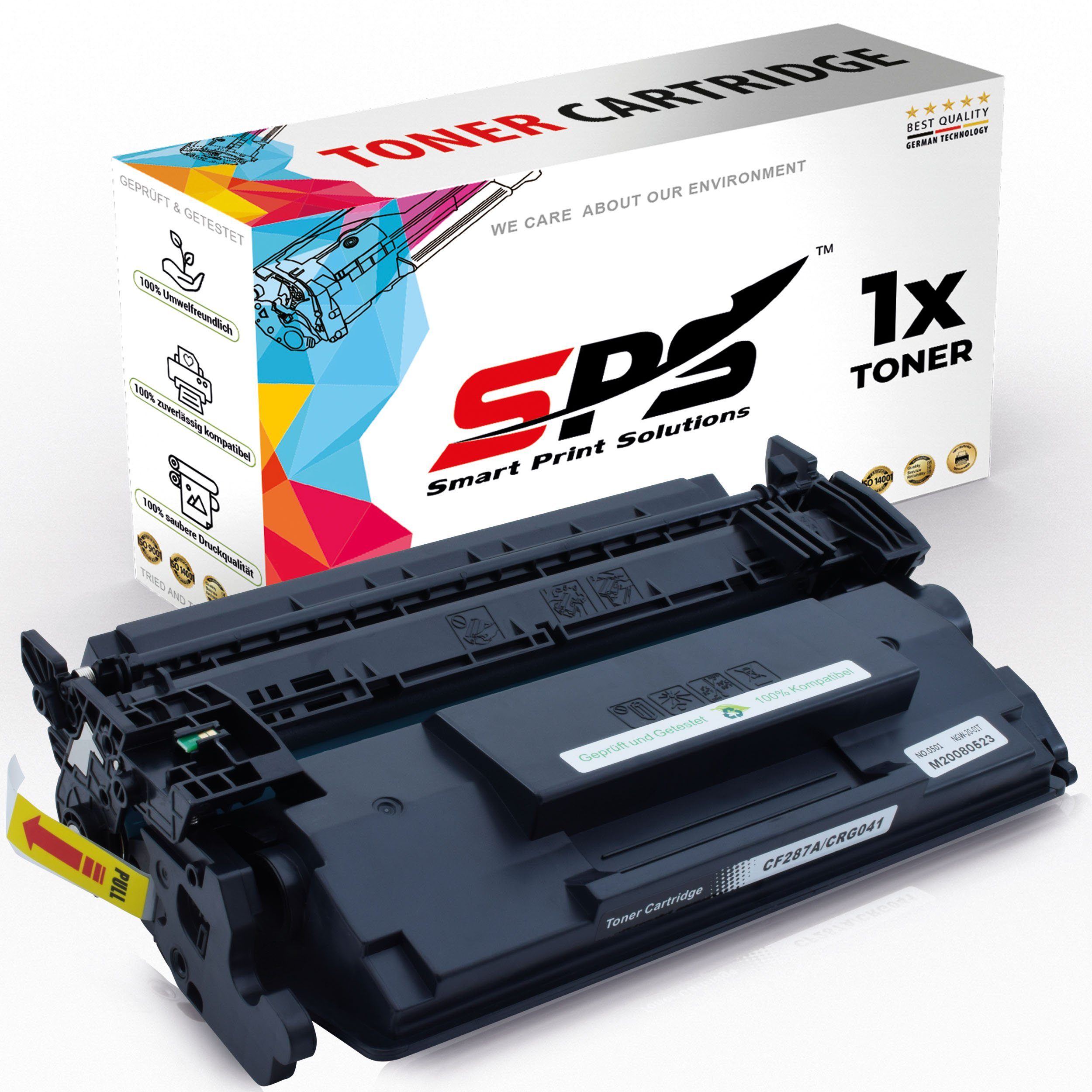 SPS Tonerkartusche Kompatibel für HP Laserjet Managed M506DNM 87A, (1er Pack)