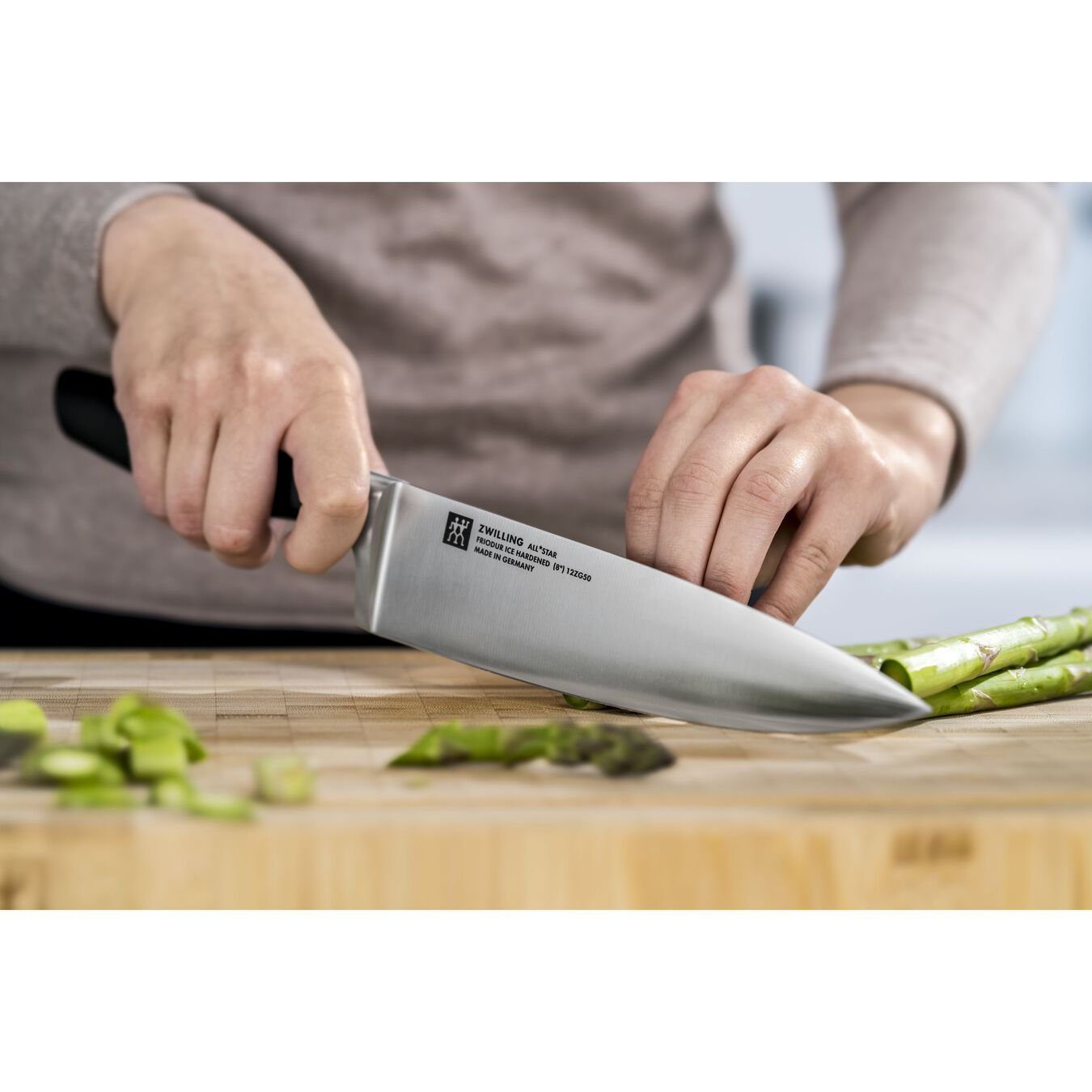 Zwilling Kochmesser ZWILLING All * Star Kochmesser Küchenmesser Messer 20 cm, Silber