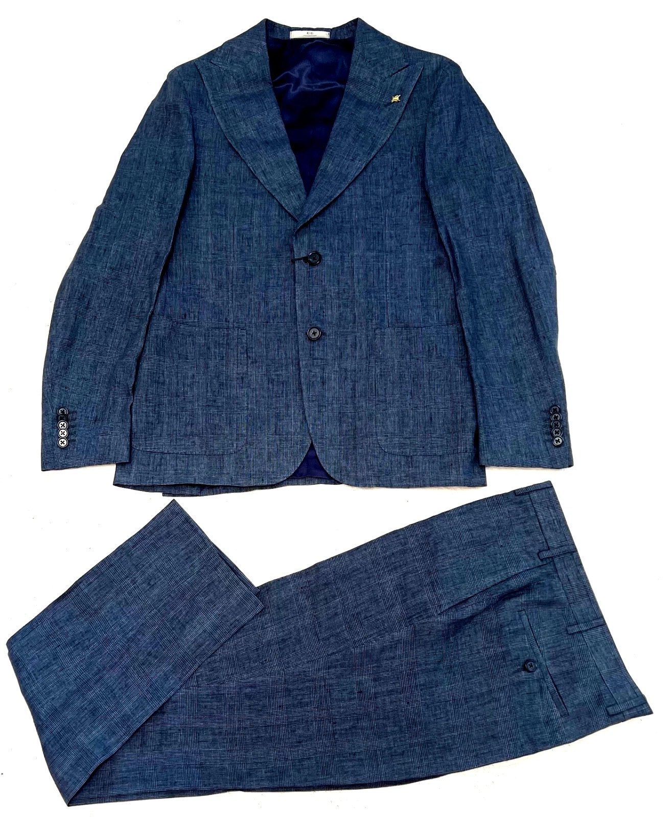 Corneliani Anzug Corneliani Herren Anzug, CORNELIANI C C COLLECTION REWARD Leinen. Elegant look