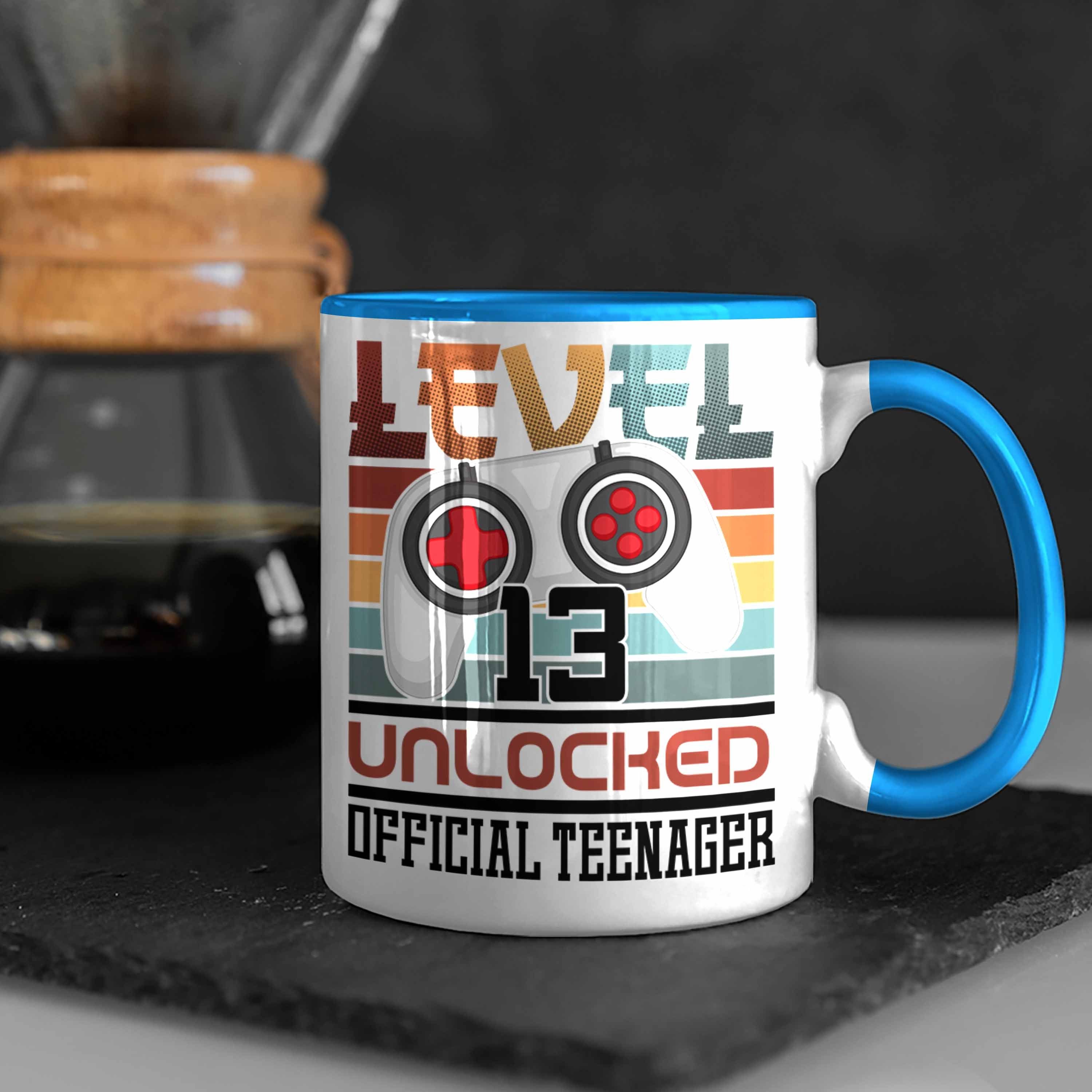 Geburtstag Official Teenager Geburtstag Tasse Gaming Trendation Blau Ge Tasse Jungs 13er 13.