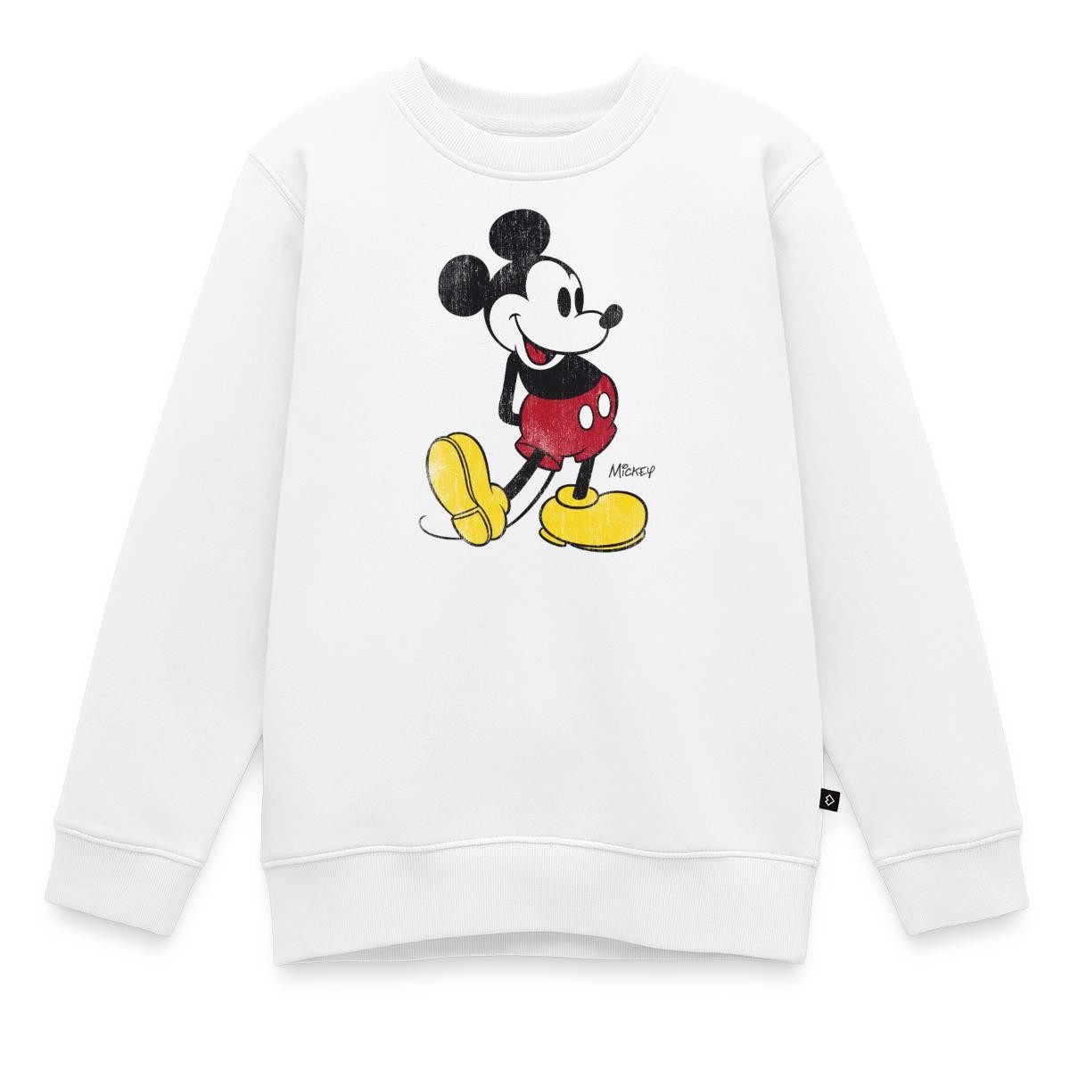 Spreadshirt Sweatshirt Mickey & Minnie Klassisch Kinder Premium Pullover (1-tlg)