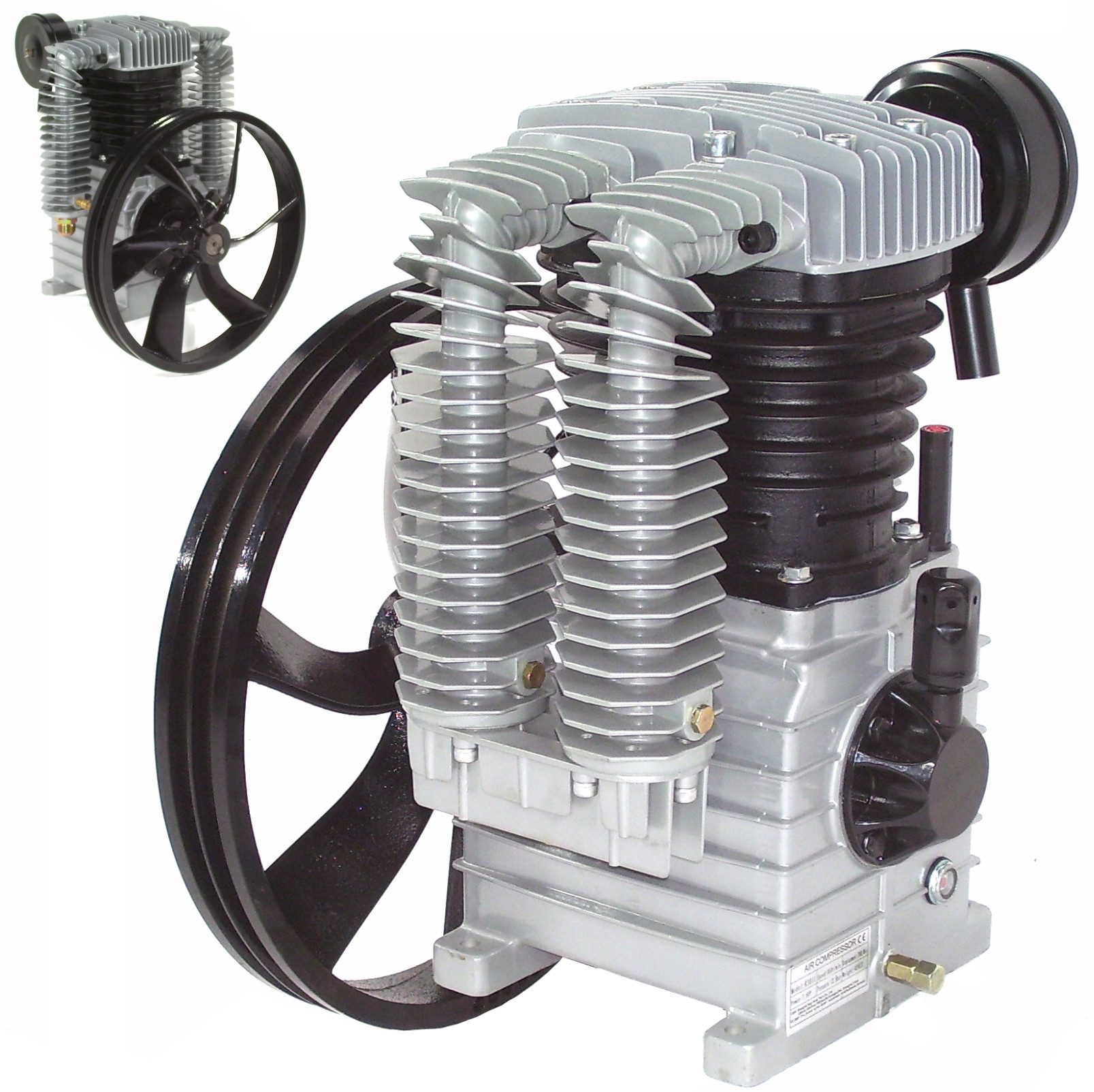 Apex Kompressor Kompressor Aggregat 700L 12.5bar Kolbenkompressor 05138, 1-tlg.