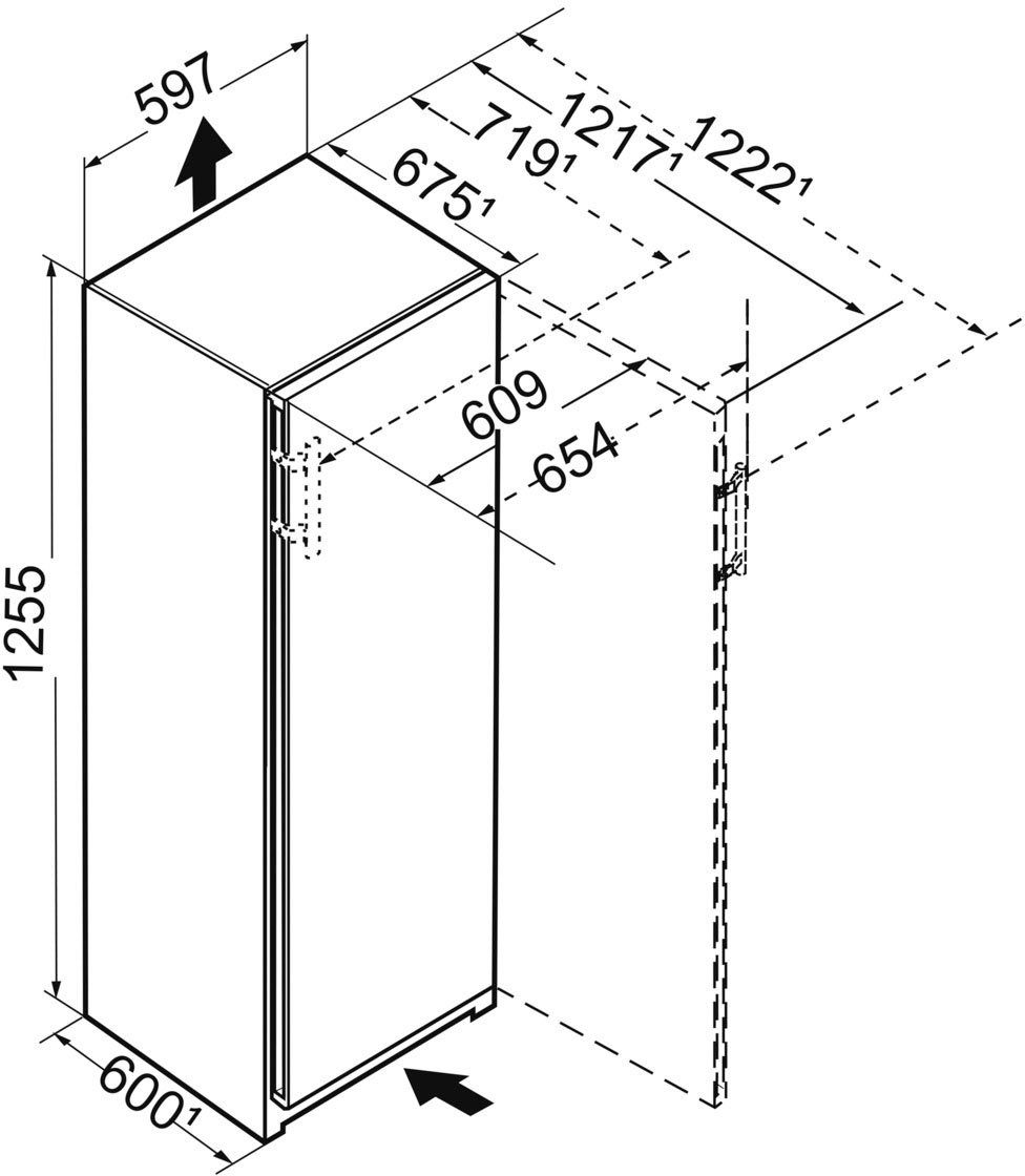 10. Bild von Liebherr Gefrierschrank FNd 4254_992396951, 125,5 cm hoch, 59,7 cm breit