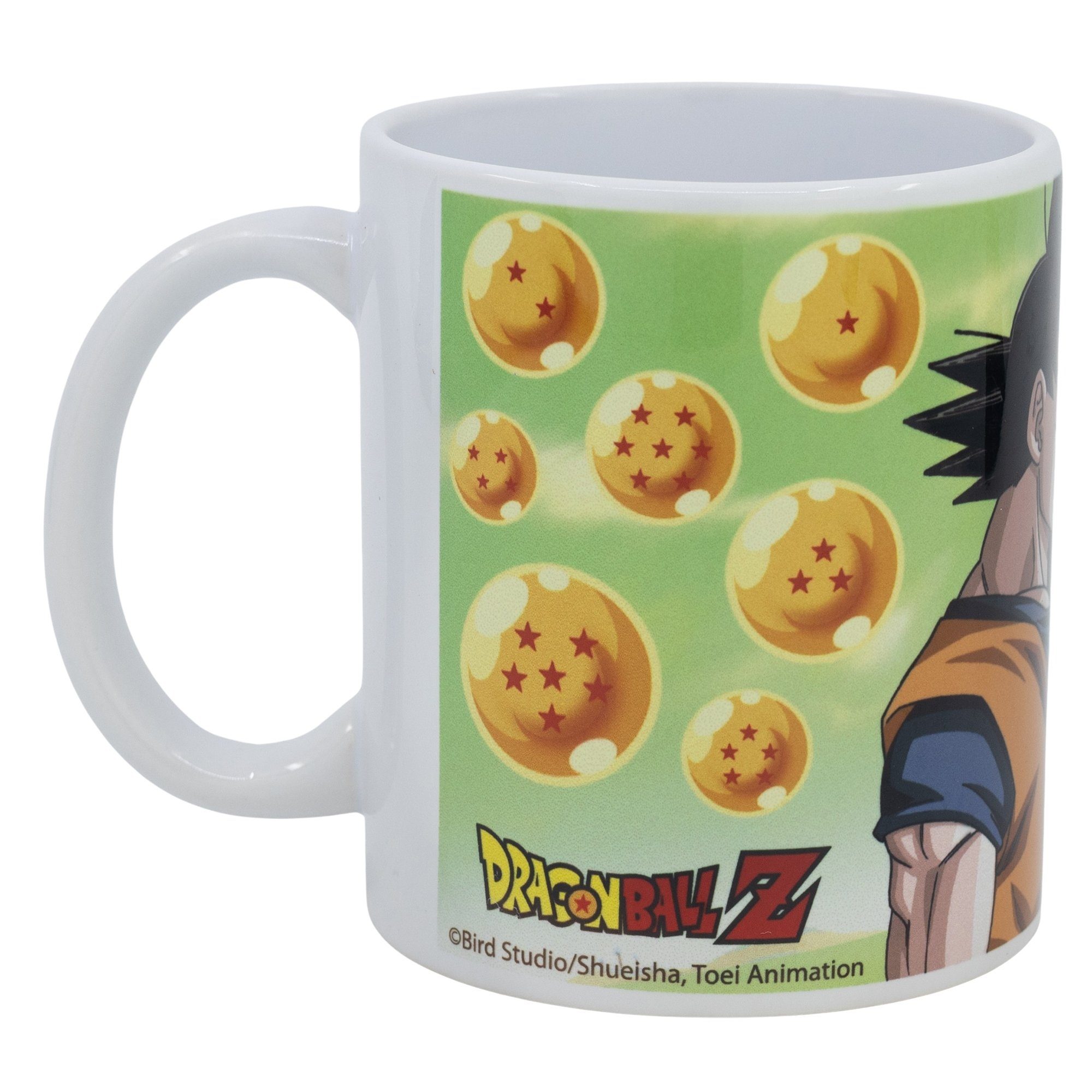 Dragon Ball Tasse Anime DragonBall Z Goku Kaffeetasse Teetasse Geschenkidee 330 ml, Keramik