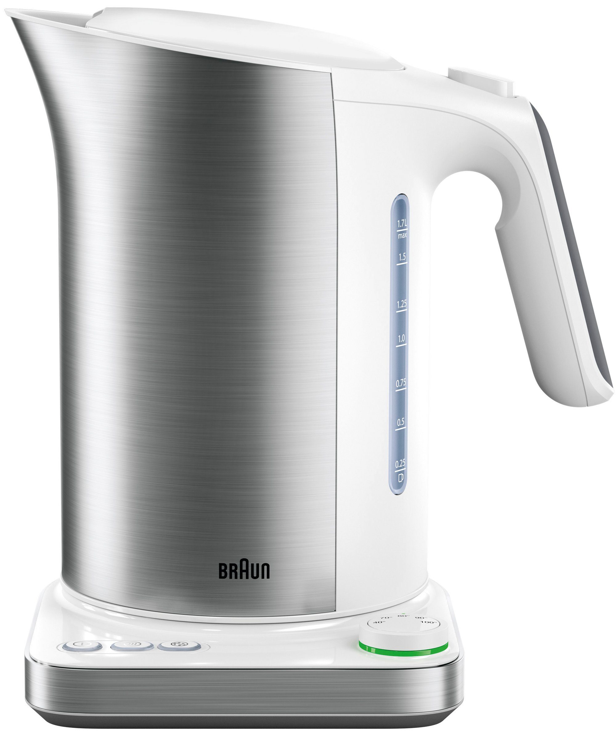 Braun Wasserkocher ID Collection WK 5115 WH, 1,7 l, 3000 W