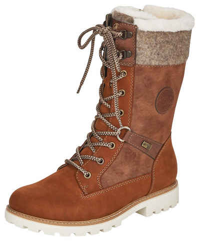 Winter Stiefel Damen Boots Schnürstiefeletten Schuhe 78539 Trendy 