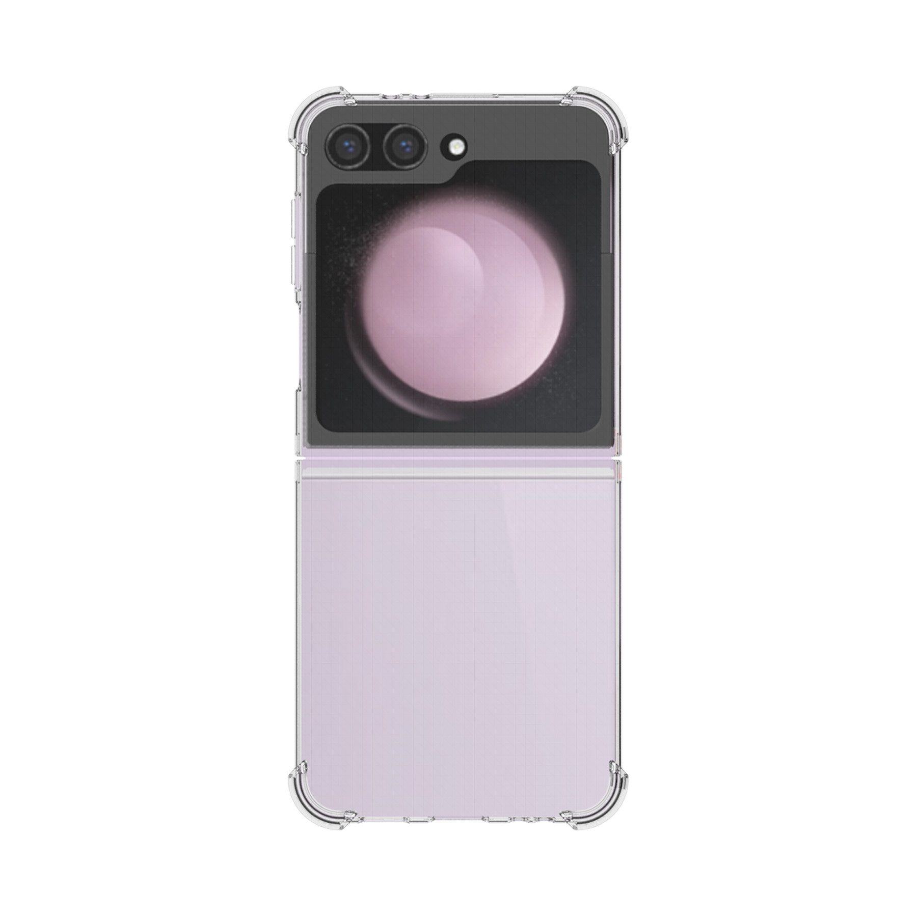 mtb more energy Smartphone-Hülle Clear Armor Case für Samsung Galaxy Z Flip6, Transparente TPU Schutzhülle Case Backcover mit Anti-Shock Verstärkung