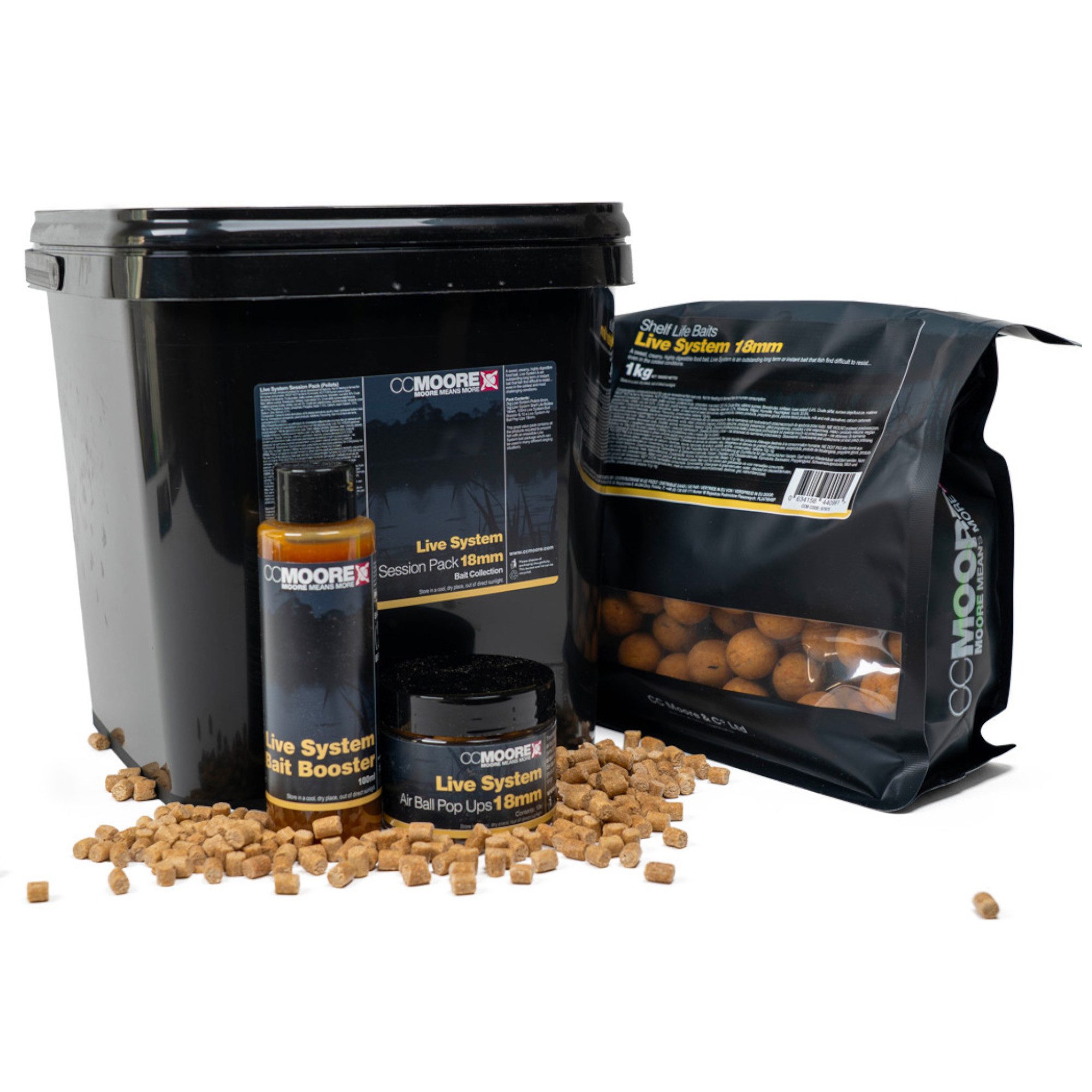 CC Moore Fischboilies Live System Session Pack 18mm