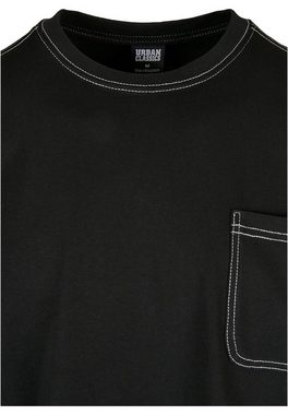 URBAN CLASSICS T-Shirt Urban Classics Herren Heavy Oversized Contrast Stitch Longsleeve (1-tlg)