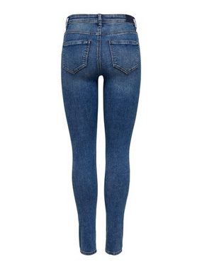 ONLY Skinny-fit-Jeans ONLWAUW MID SK DESTROY DNM BJ209 mit Destroyed Effekt