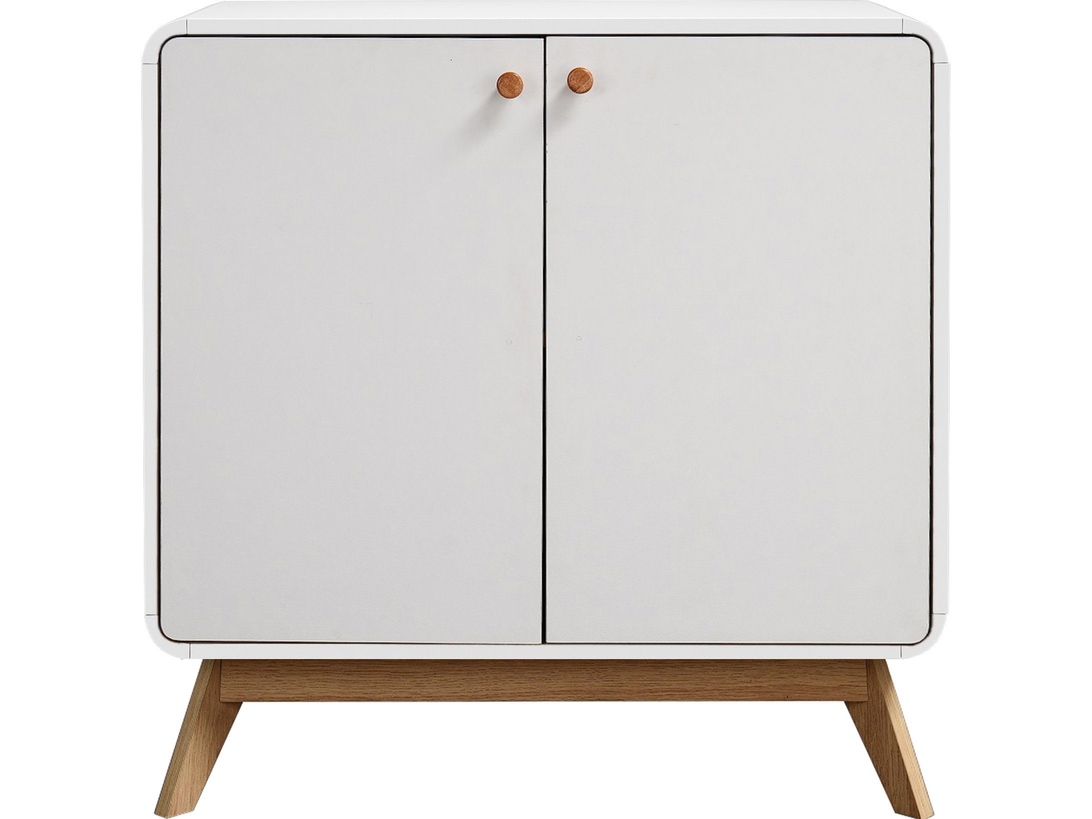 loft24 Beistellschrank Caitlin mit 2 Türen im Skandinavischen Design günstig online kaufen