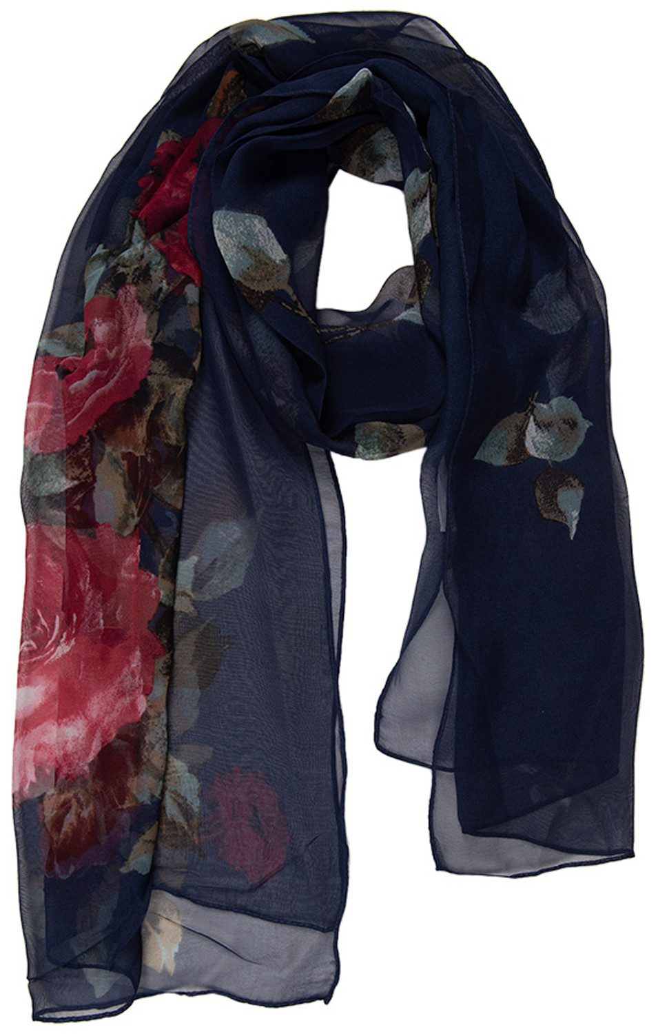 Juleeze Schal Gentle Breeze, (1-St. 1-teilig), leichter Damen Schal mit Blu günstig online kaufen