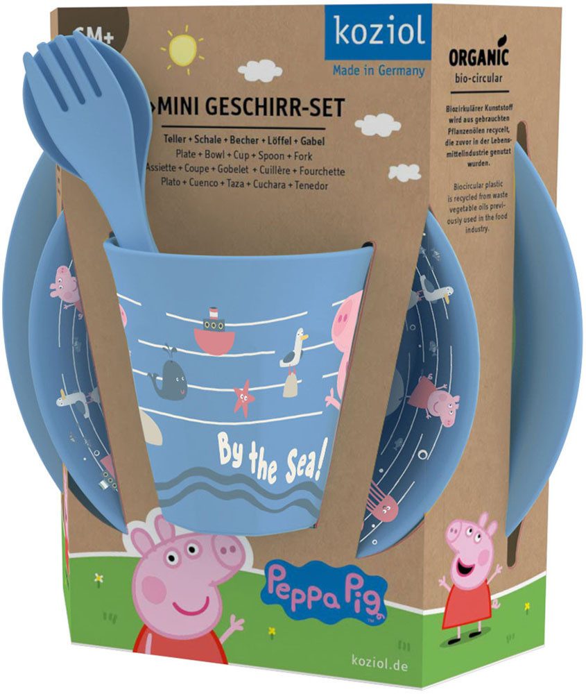 Kindergeschirr-Set PEPPA PIG WAVES AT HOME