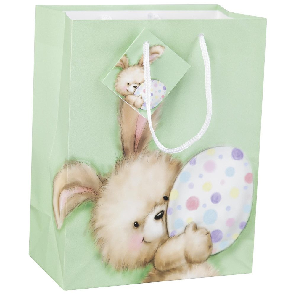 Geschenkbox Geschenktasche - Osterhase - ca. 26 x 32,5 x 12,5 cm