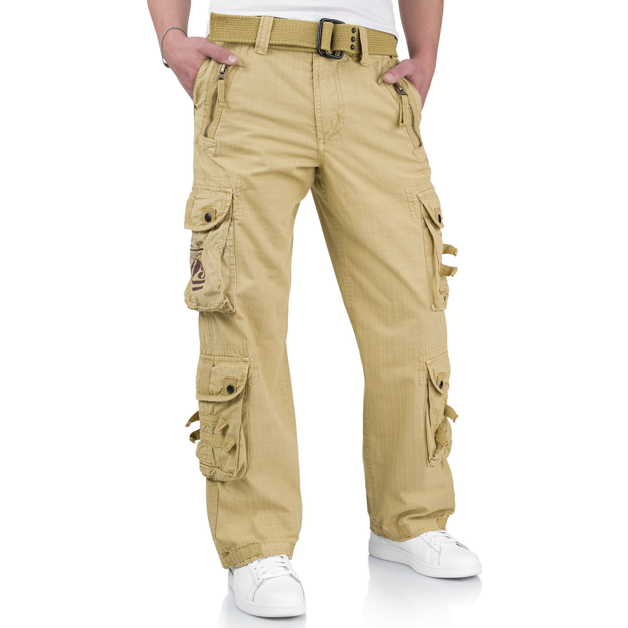 Trooper Cargohose Herren Traveler Cargo Vintage Hose Army Outdoor Pants günstig online kaufen