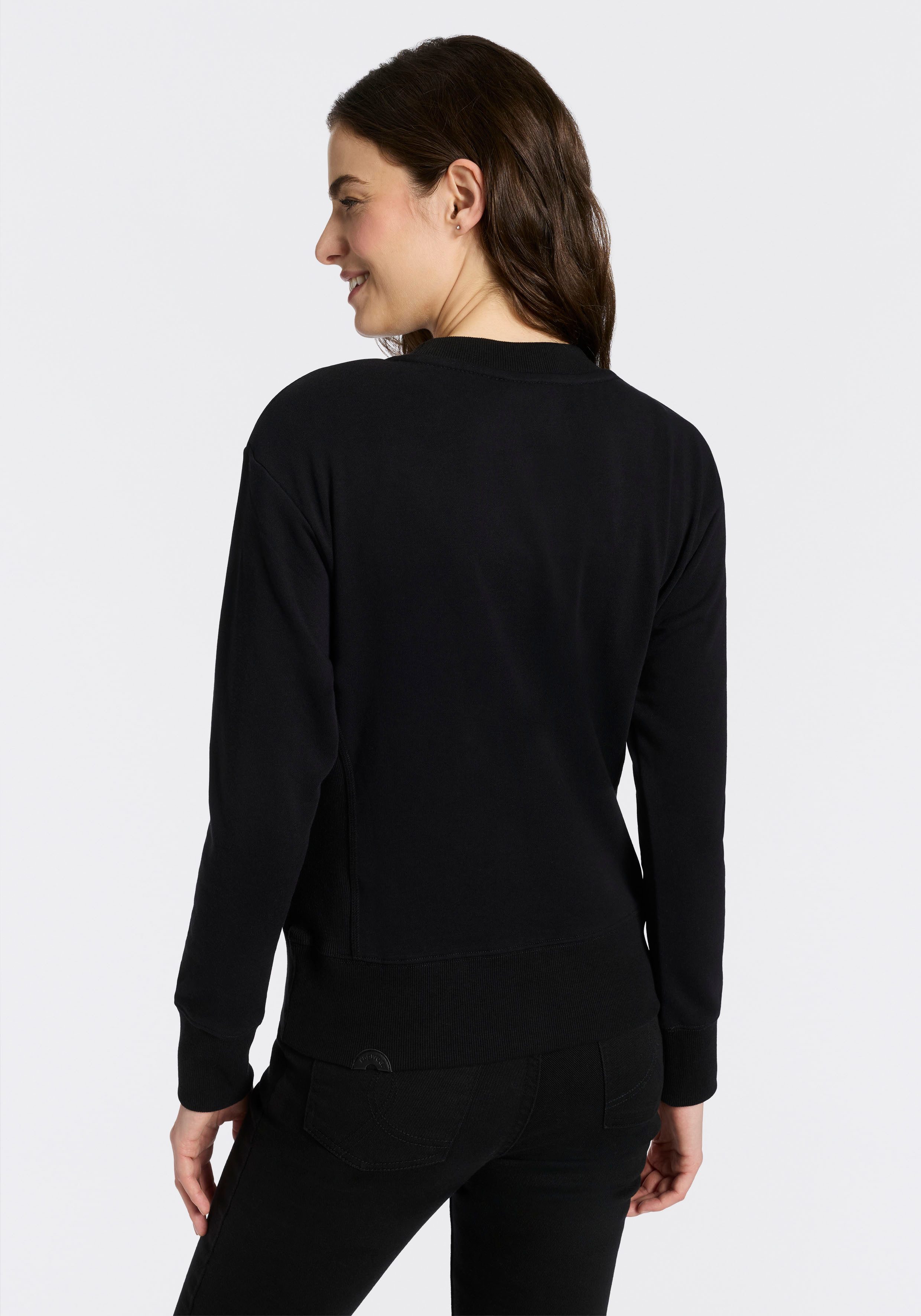 Ragwear Sweatshirt AZALLEA O mit Logostickerei