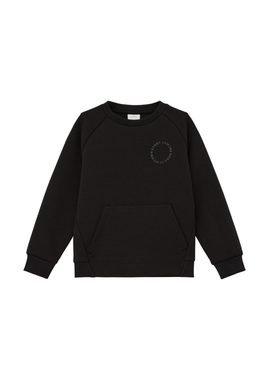 s.Oliver Sweatshirt Sweatshirt mit Statement-Print