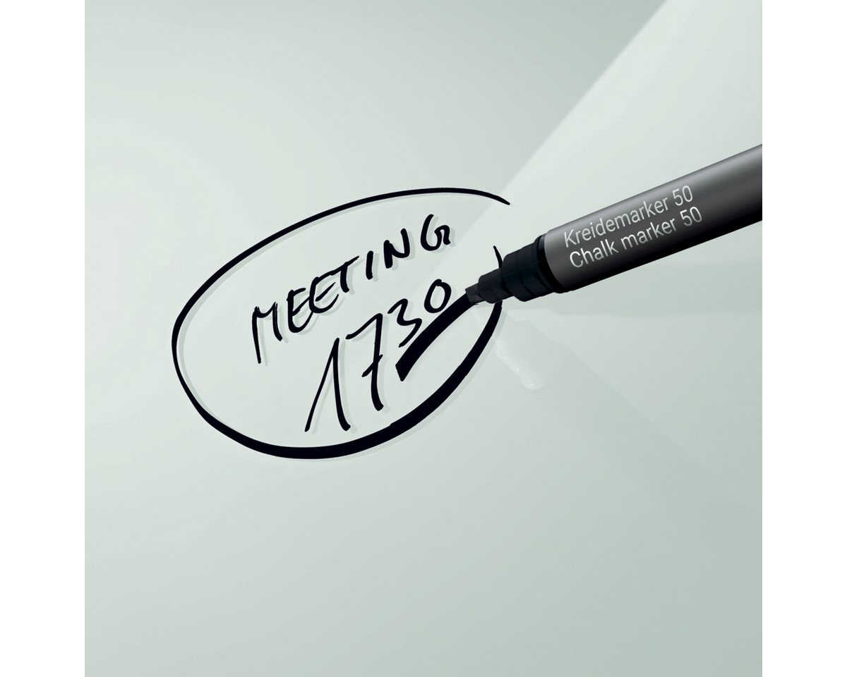 Thumbnail - Sigel Whiteboard Marker Kreidemarker 50 Keilspitze 1-5mm schwarz