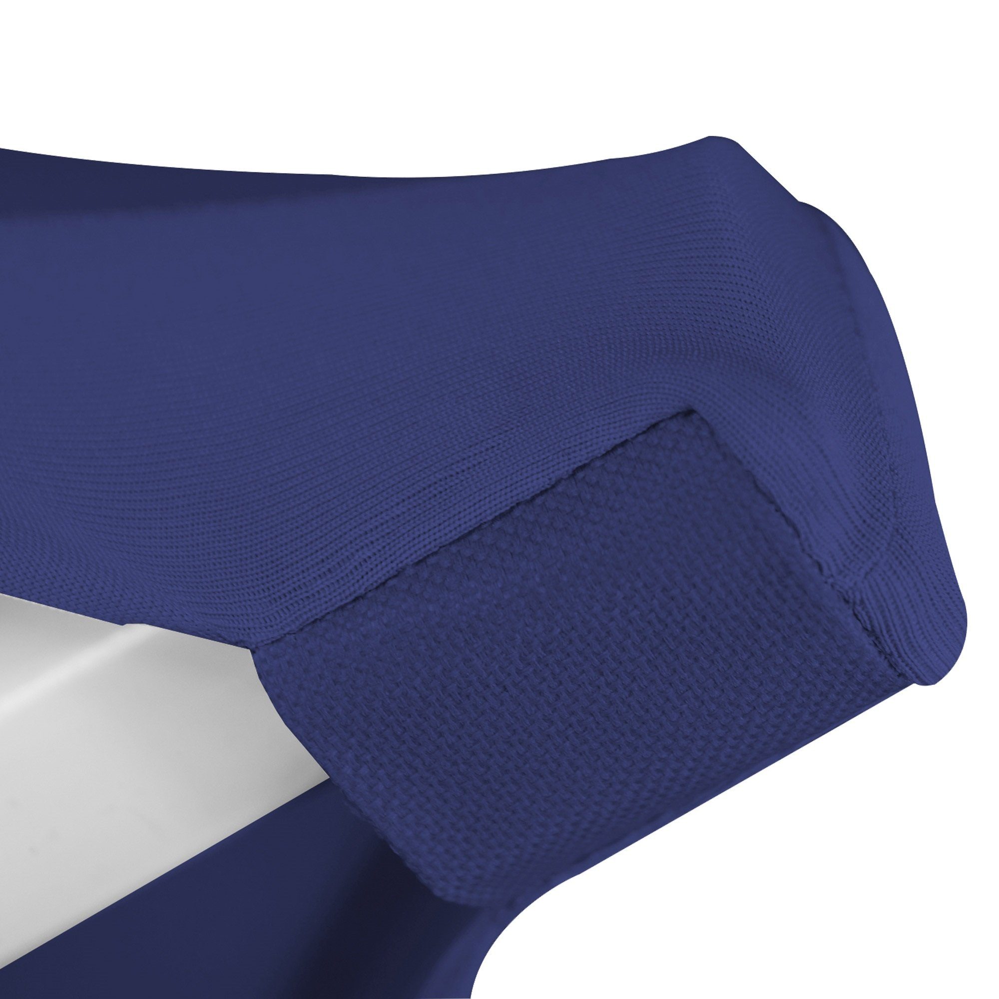Beautissu Stehtischhusse Stretch Stehtisch Bistrotisch Husse, Ø70-75cm, Blau, Verstärkung im Fußbereich & 40°C waschbar, rutschfest & bügelfreie – Bild 3 von 4