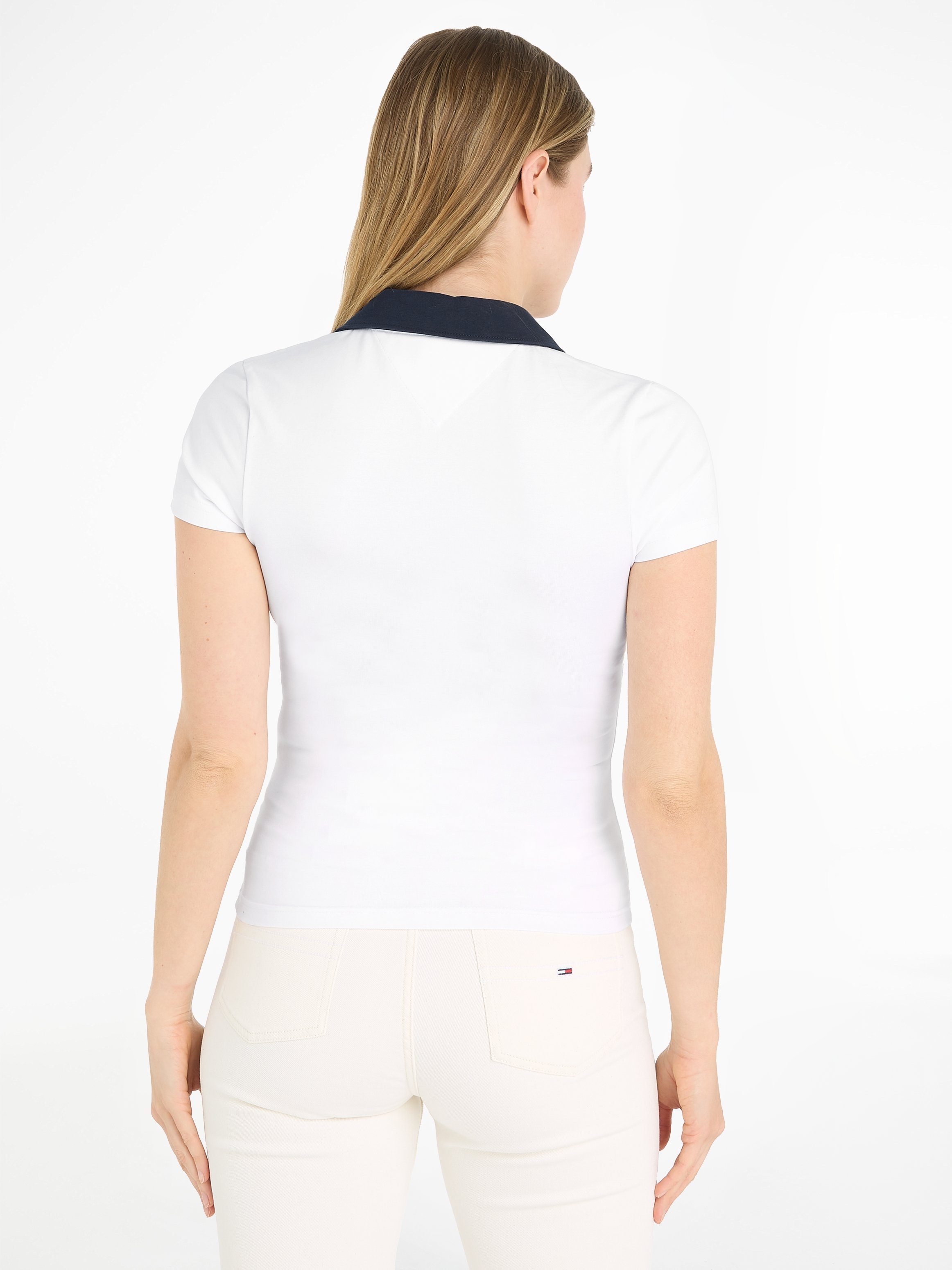Tommy Jeans Poloshirt TJW SLIM CONTRAST günstig online kaufen
