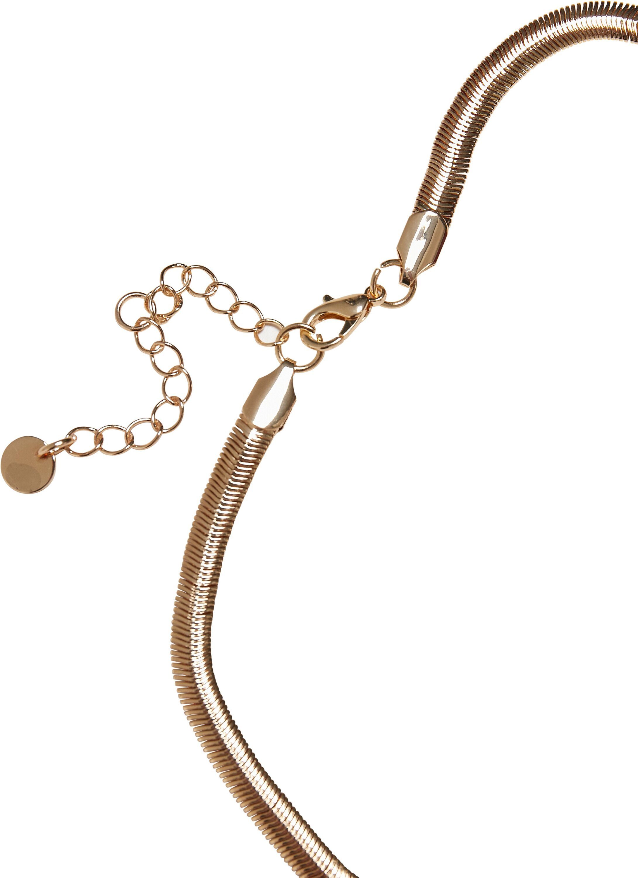 URBAN CLASSICS Edelstahlkette Accessoires Necklace Pluto Small Basic