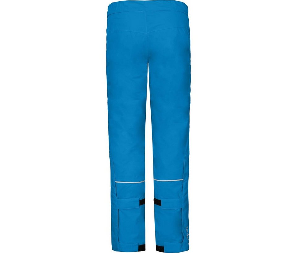 Bergson Regenhose NALLE Thermo Kinder (Über) Regenhose, leicht wattiert,  12000 mm Wassersäule, Normalgrößen, blau