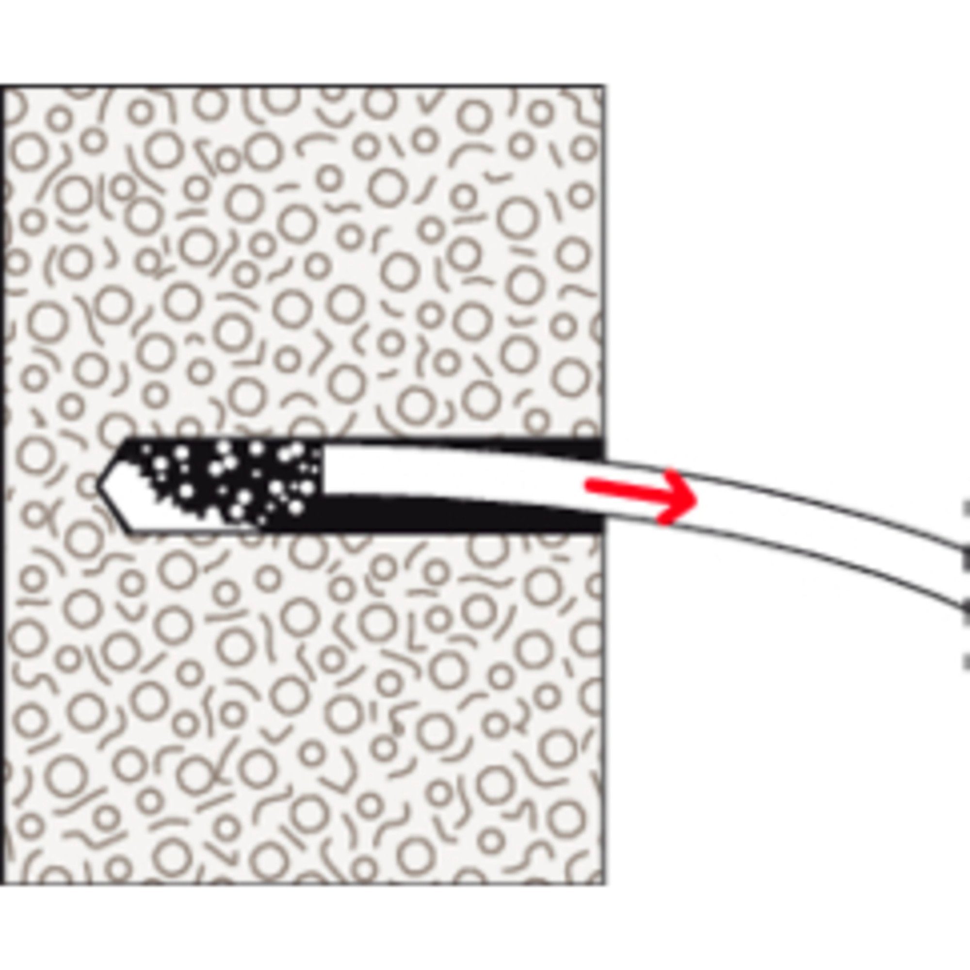 Fischer Universaldübel fischer Gasbetondübel GB 14, Dübel, (10 Stück)