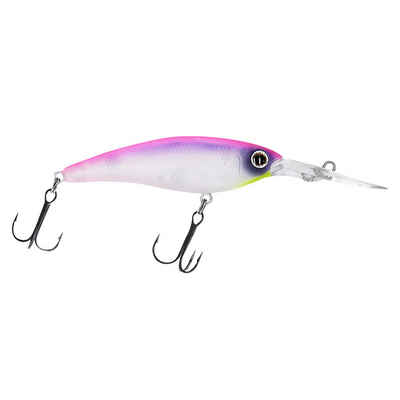 Daiwa Kunstköder, Daiwa Steez Shad 60SP-MR Matt Pink Purple Wobbler bleifrei