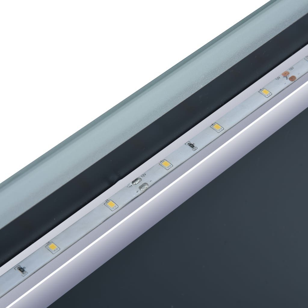 furnicato Wandspiegel LED-Badspiegel mit Berührungssensor cm 80x60