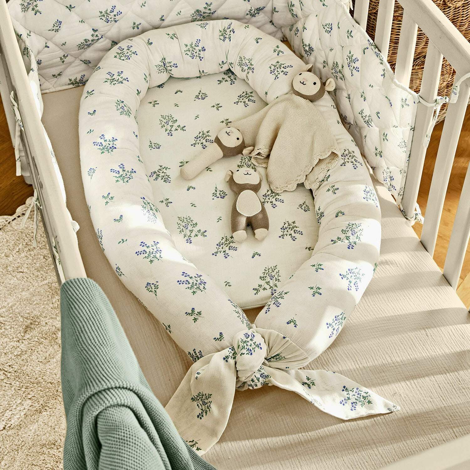 Mirabeau Babybettwäsche Baby-Nestchen Nymariel creme