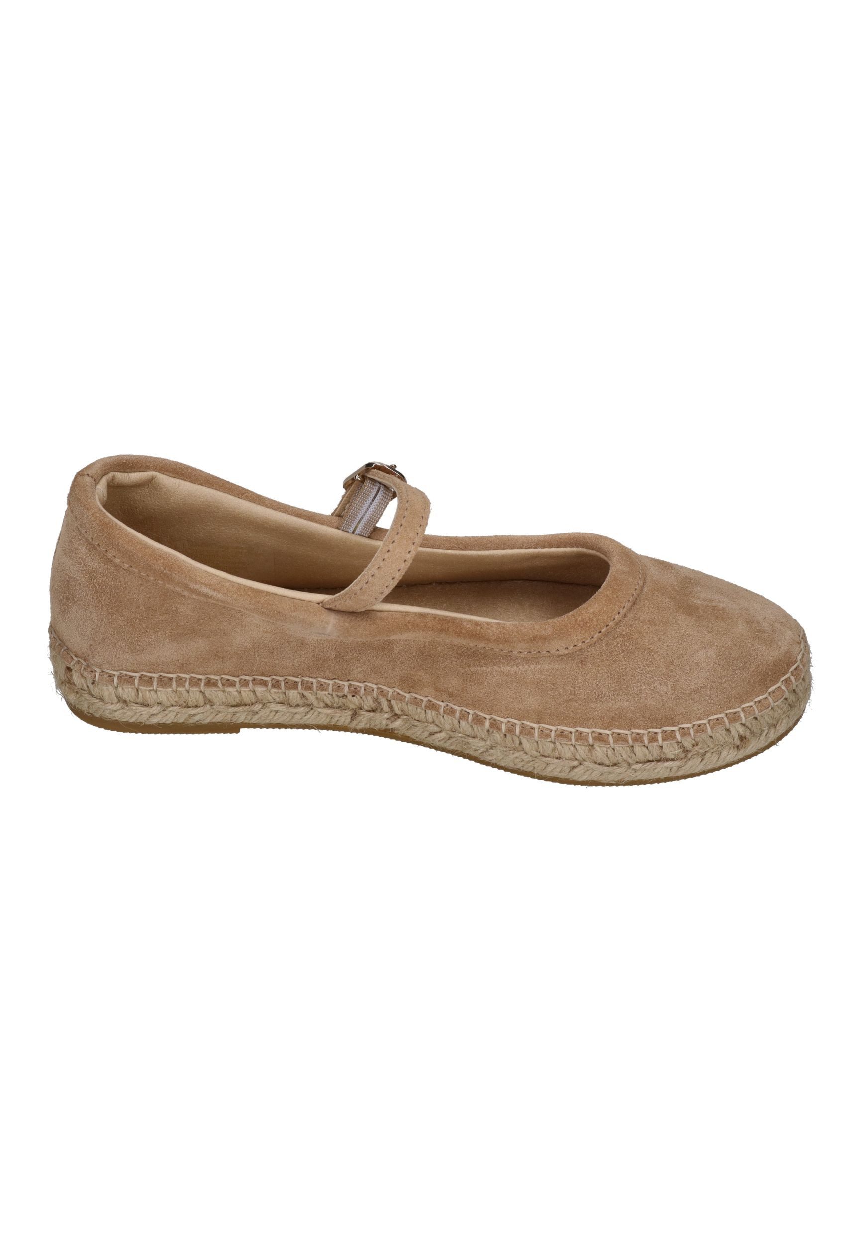 espadrij l´originale BALLERINE VELOUR Espadrille Tan Clair – Bild 4 von 5