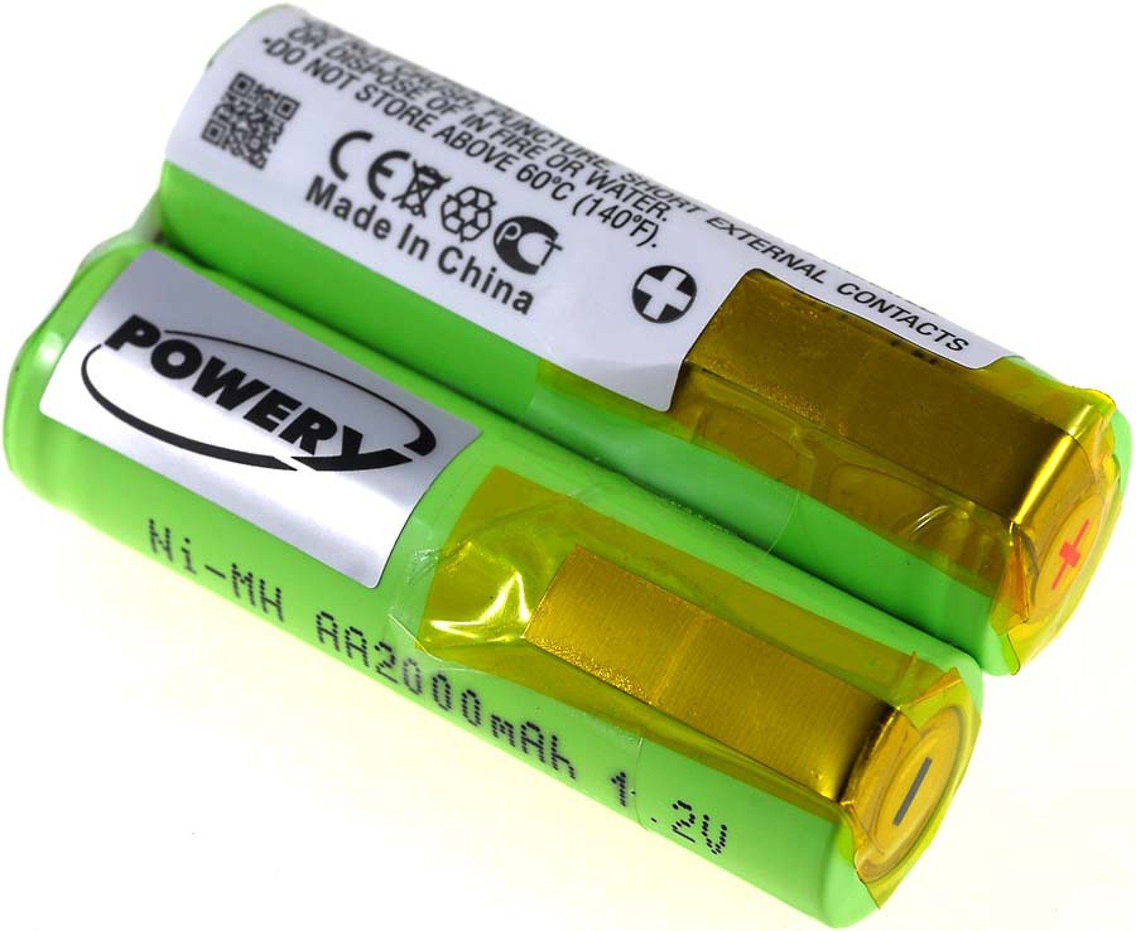 Akku Akku Philips (2.4 für Typ Powery V) 2000 mAh SHB1