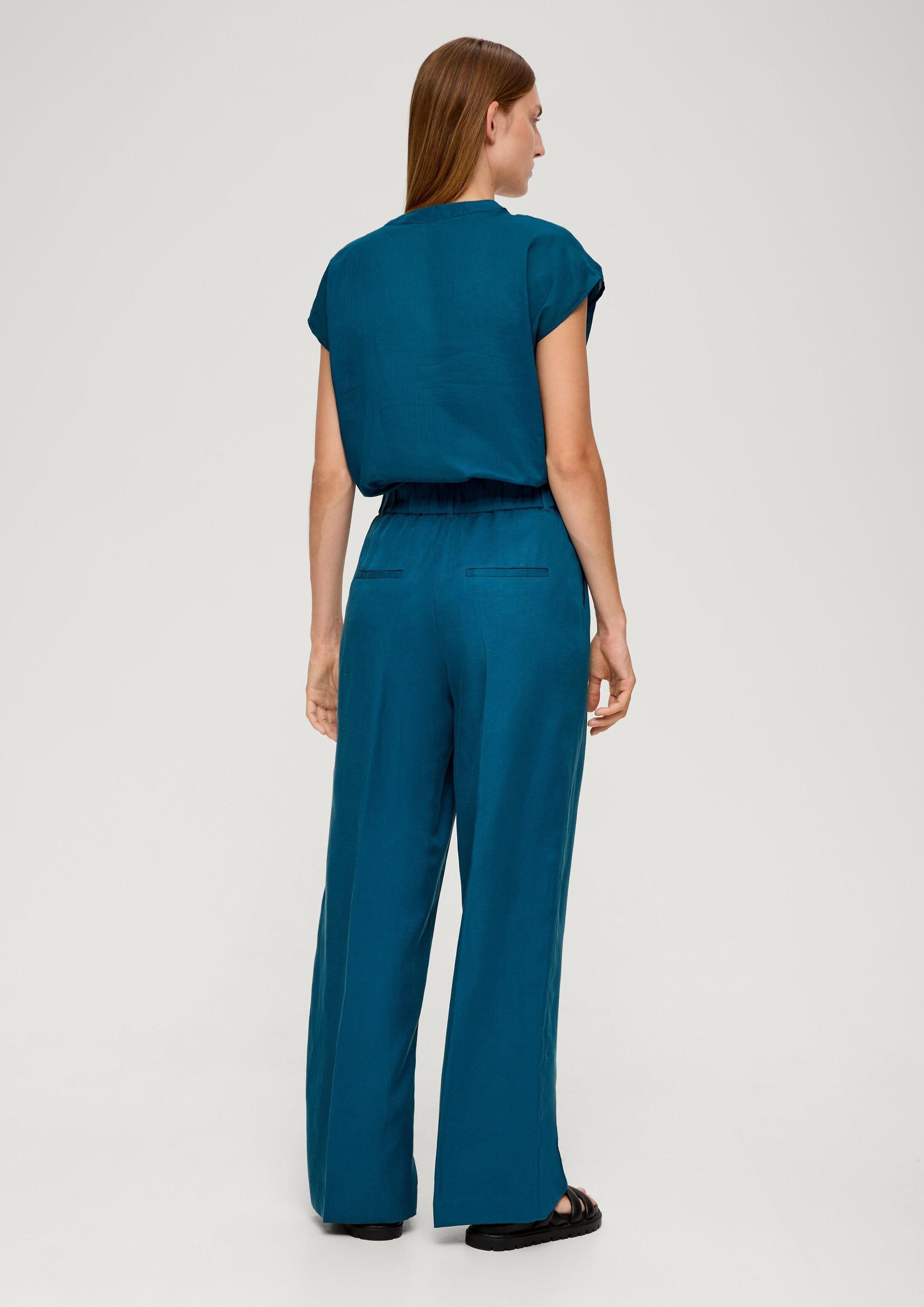 s.Oliver Chinos Hose Regular: Hose mit Bundfalten