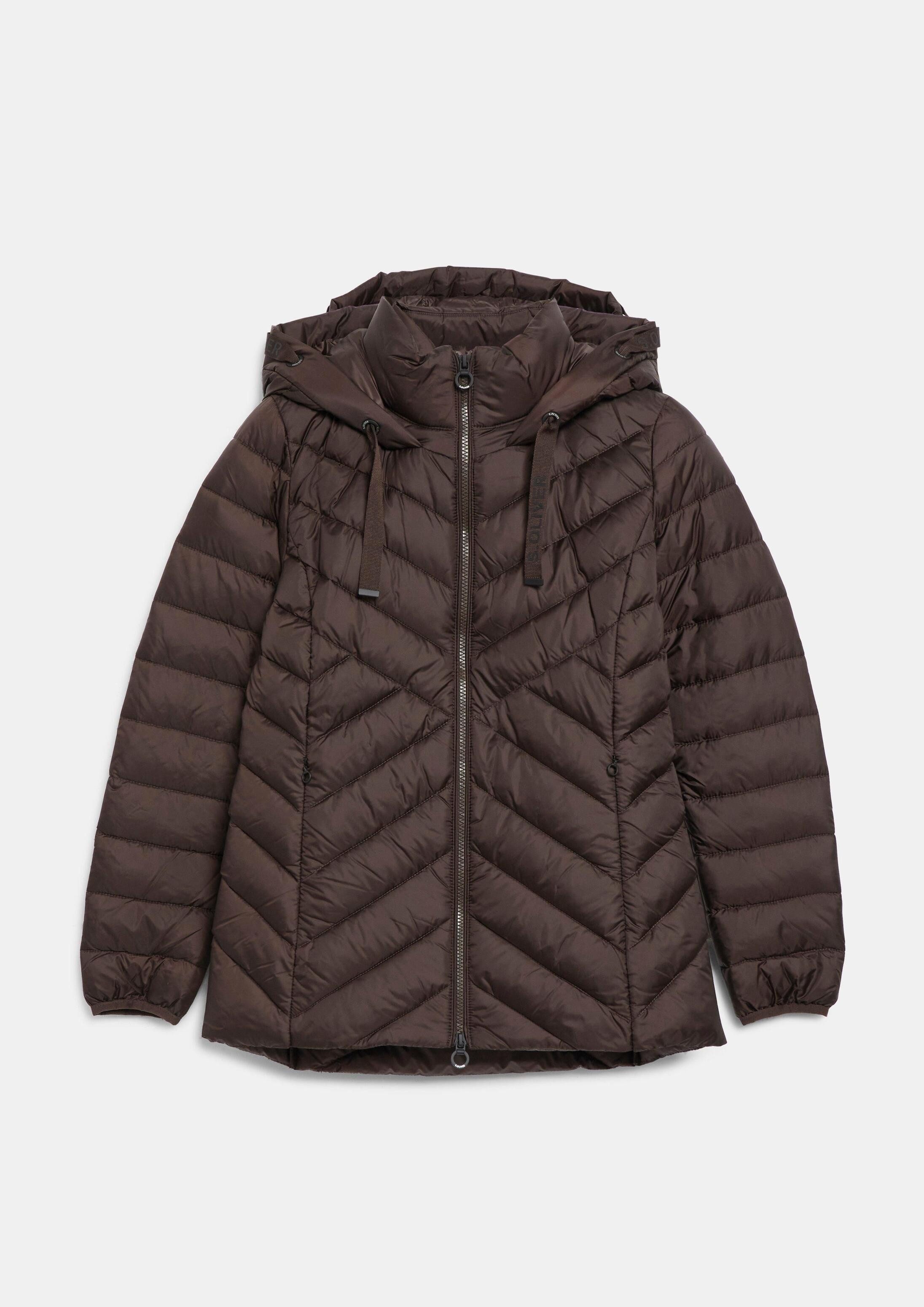 s.Oliver Funktionsjacke Outdoor-Jacke Leichte Steppjacke mit Kapuze